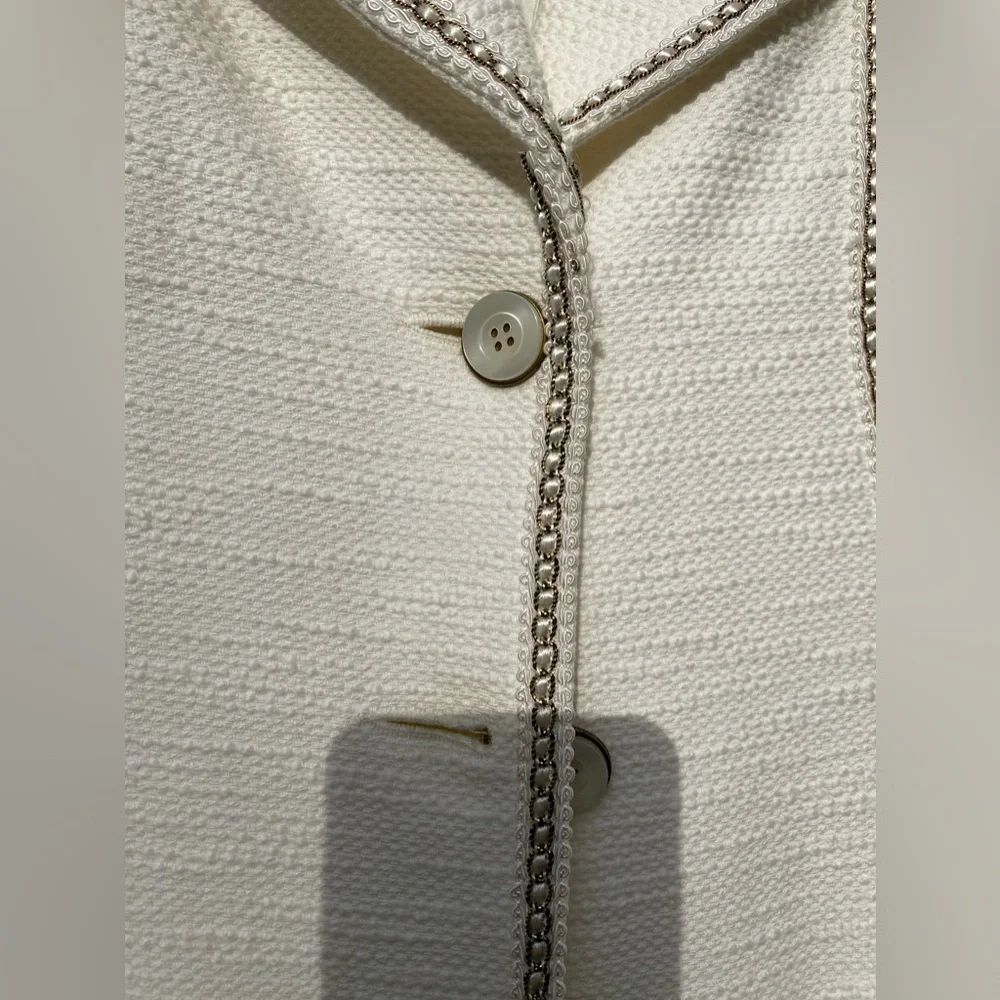 NWT Georgiou Studio Cotton Coat Size 4 - Picture 8 of 12